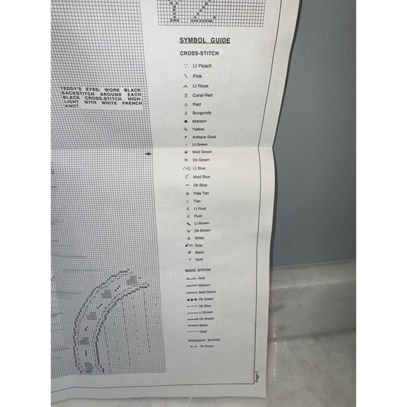 Bucilla Country Christmas Cross Stitch Stocking Gallery Of Stitches 16” Vintage - Picture 13 of 16